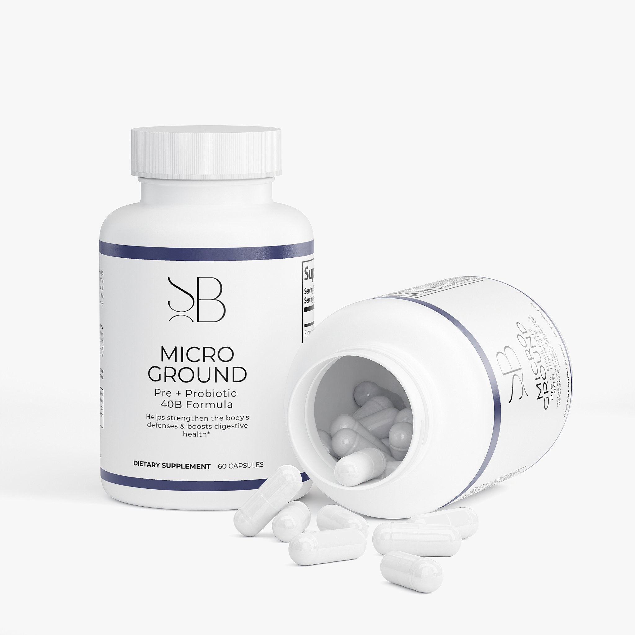 Micro Ground Pre + Probiotic 40B — Advanced Gut Health Support with MAKTREK® Delivery System