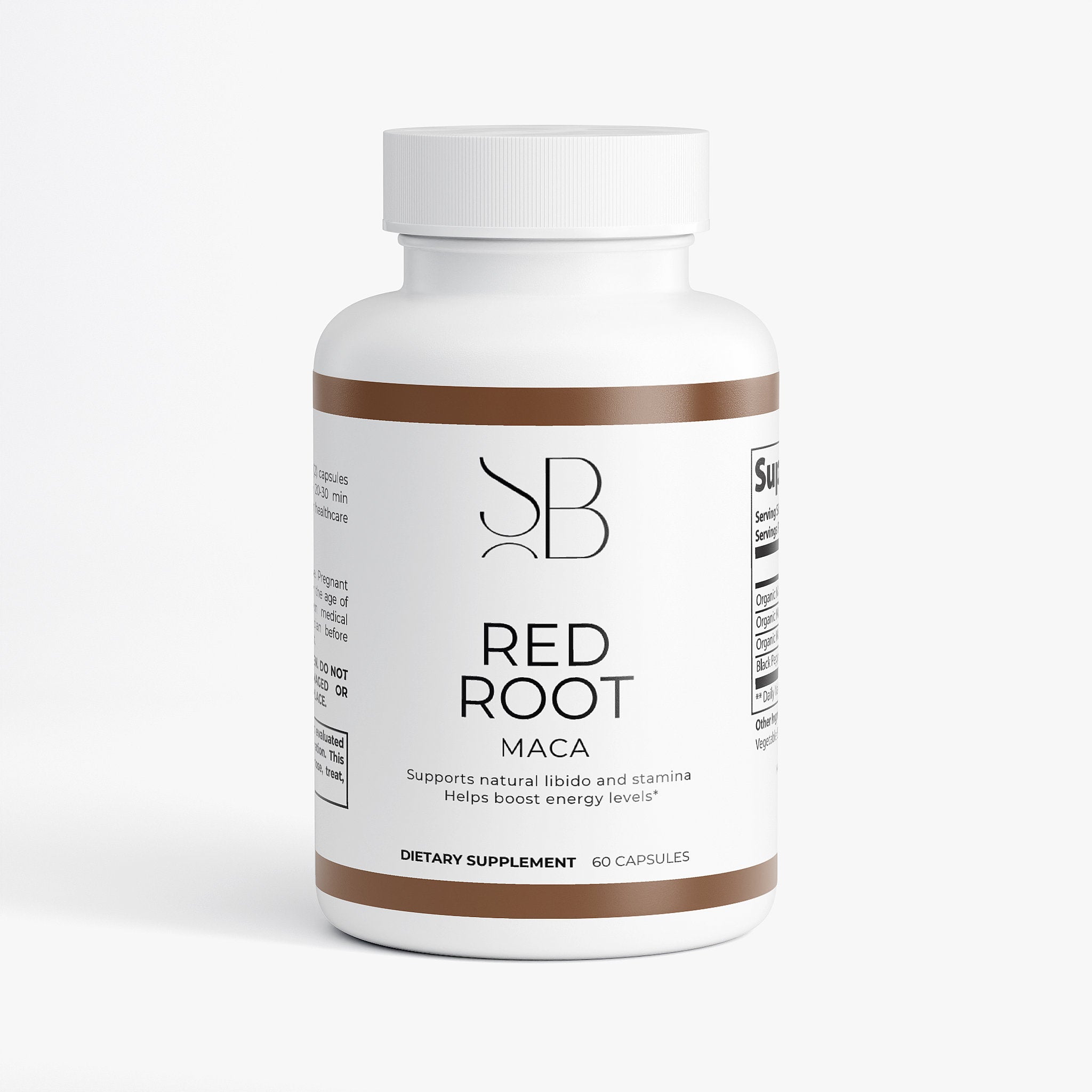 Red Root Maca | Three-Variety Maca Blend — Hormonal, Energy & Libido Support