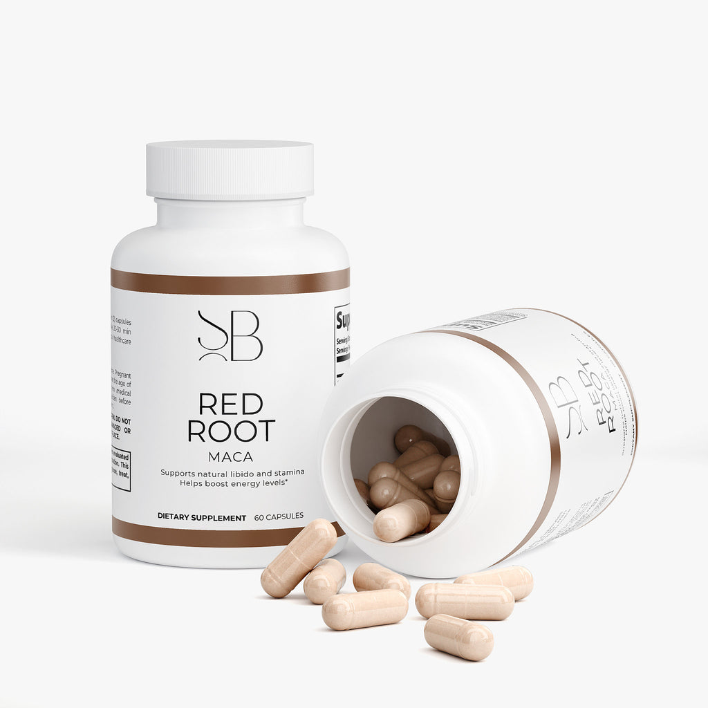 Red Root Maca | Three-Variety Maca Blend — Hormonal, Energy & Libido Support