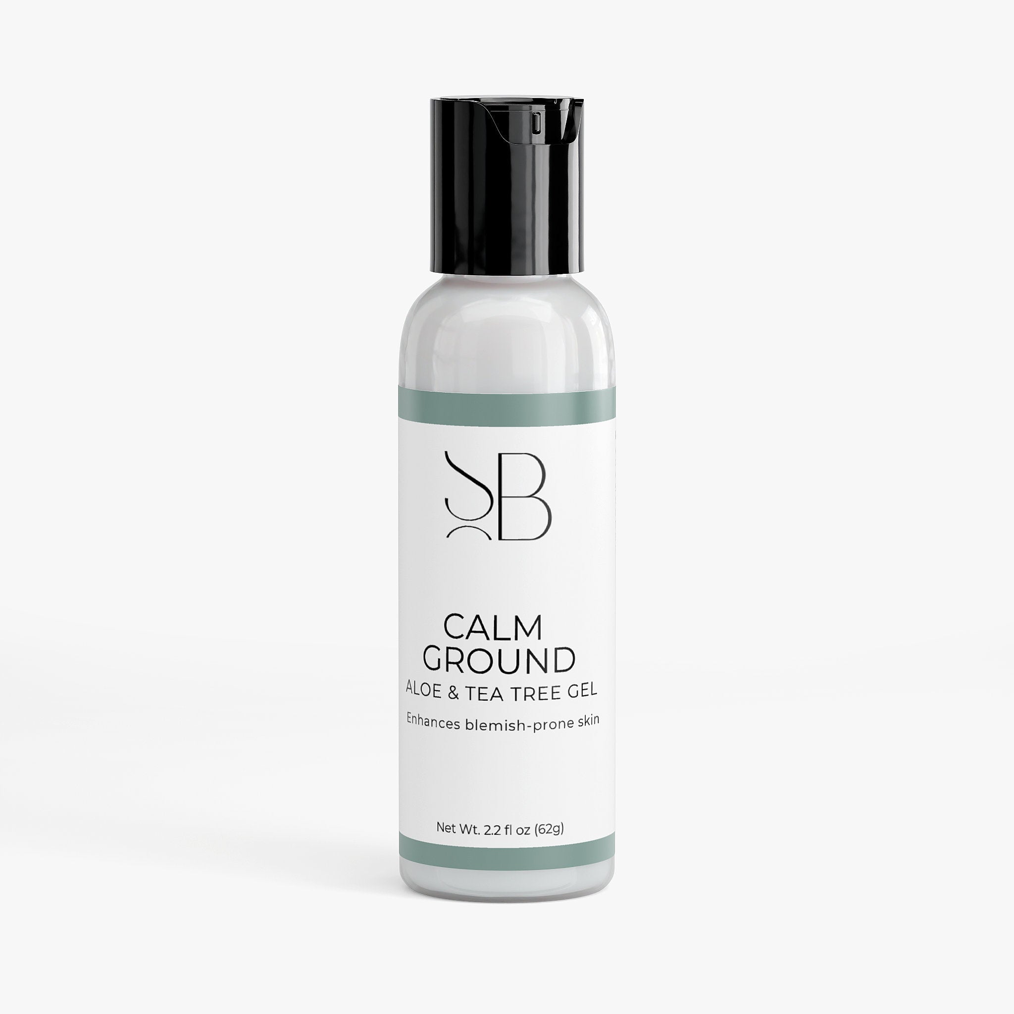 Calm Ground Aloe & Tea Tree Gel — Soothing Relief for Redness, Blemishes & Irritated Skin