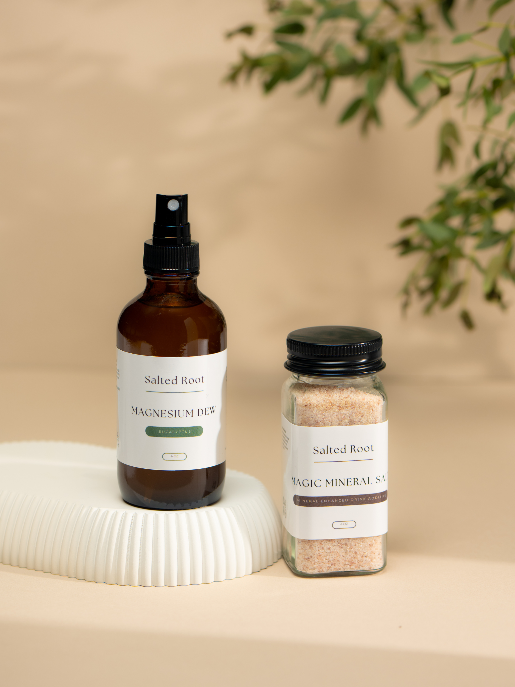 The Complete Mineral Restoration Bundle — Magnesium Dew + Magic Mineral Salt
